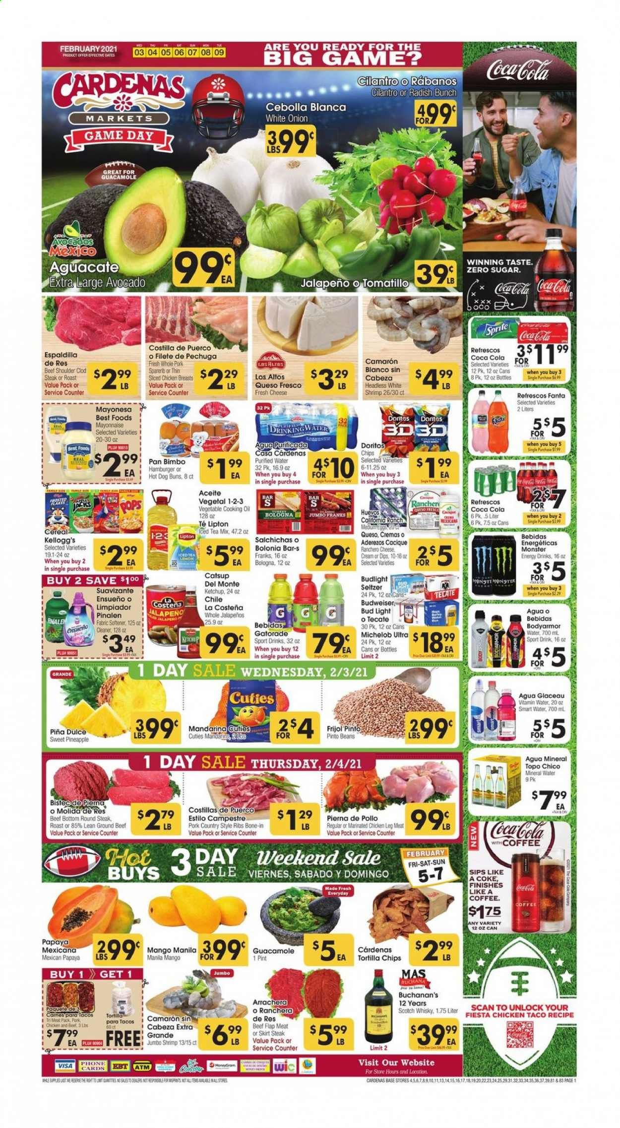 Cardenas (CA, NV) Weekly Ad Flyer February 3 to February 9