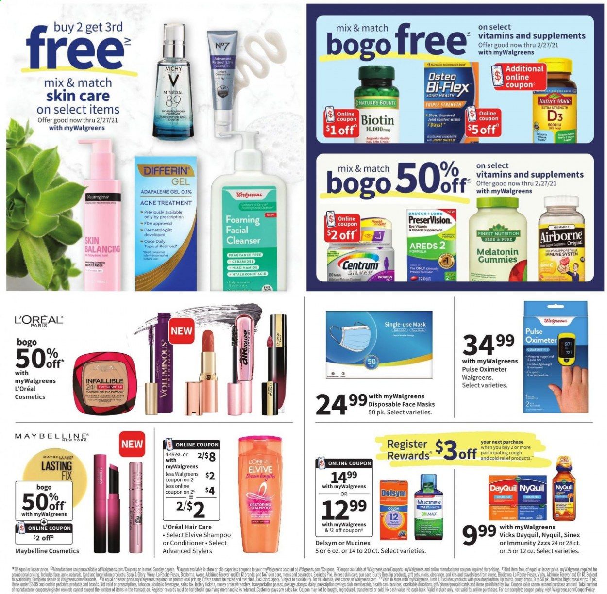 Walgreens Weekly Ad Flyer February 7 to February 13