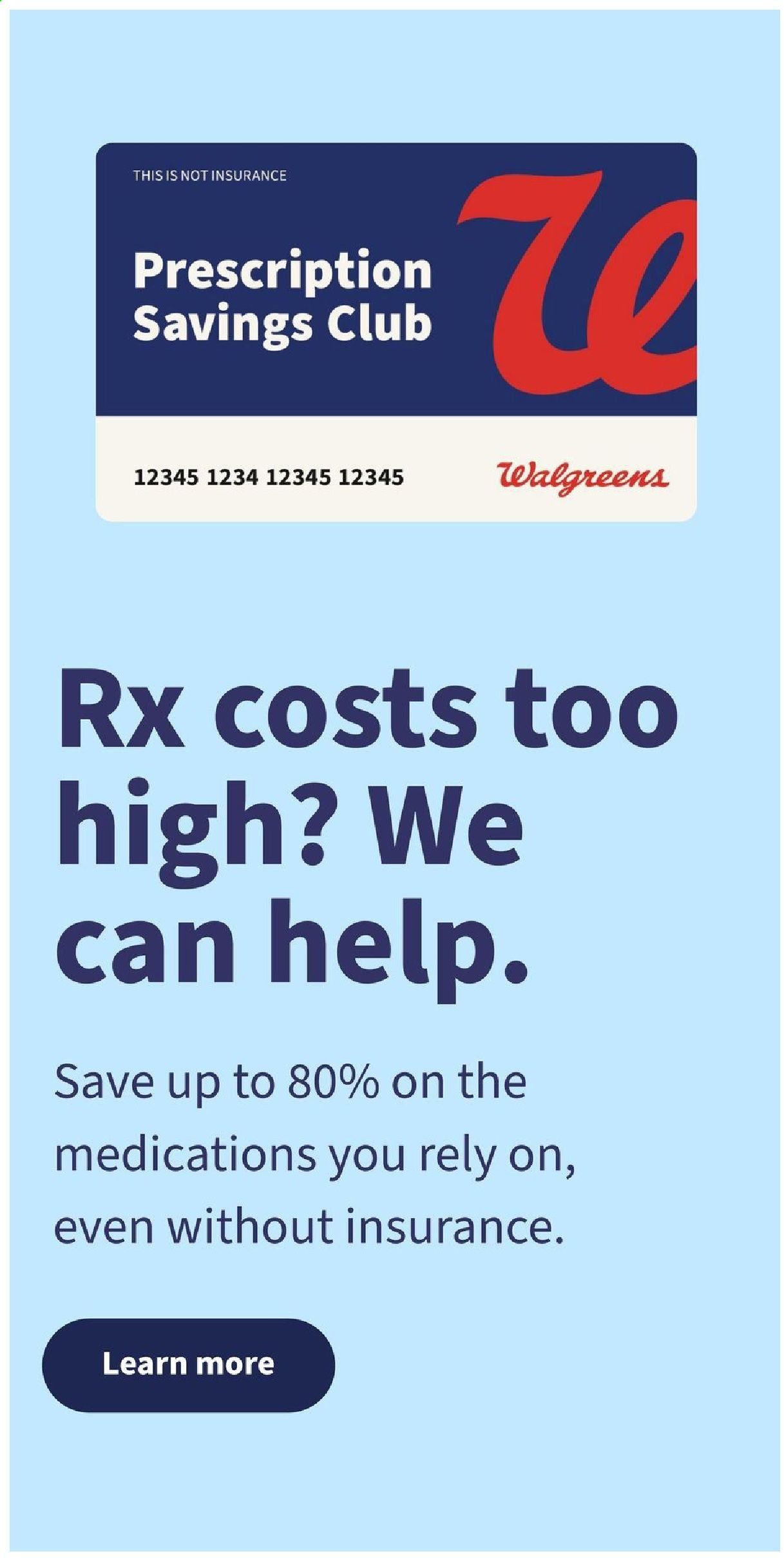 Walgreens Weekly Ad Flyer February 7 to February 13