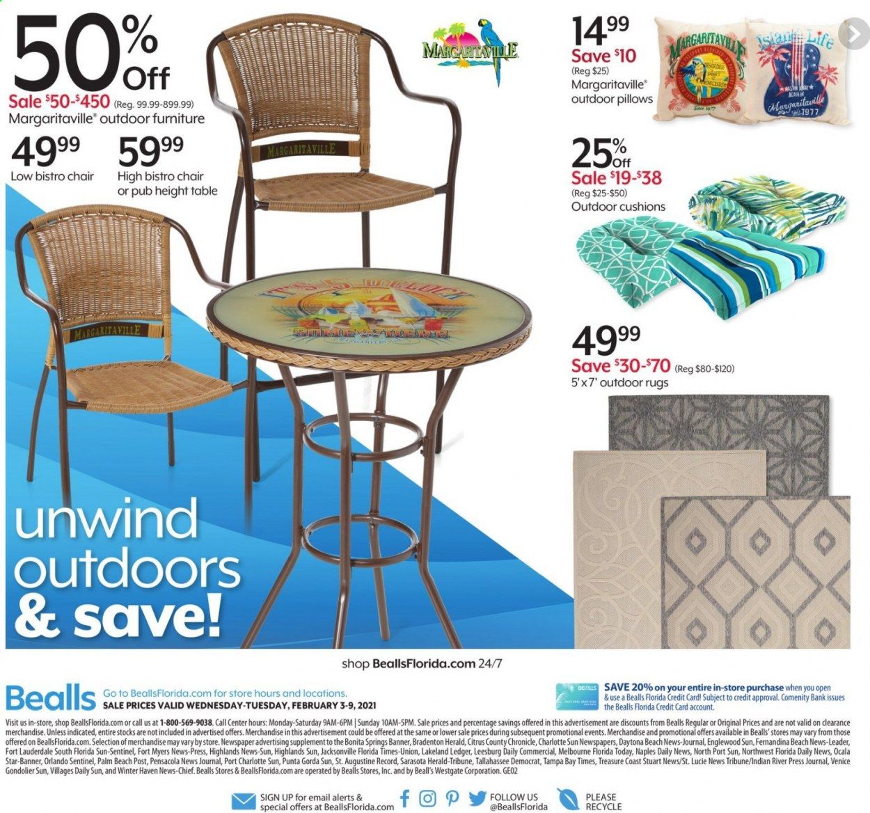 Bealls Florida Weekly Ad Flyer February 3 to February 9