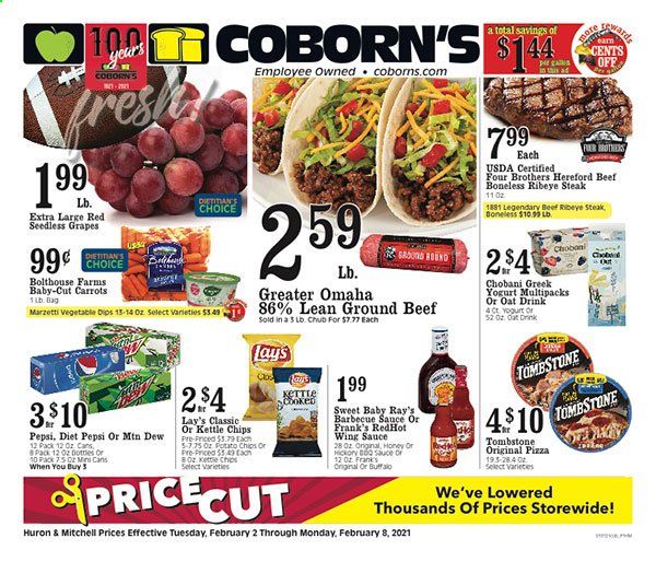 Coborn's (MN, SD) Weekly Ad Flyer February 2 to February 8