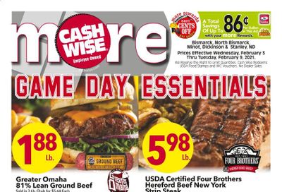 Cash Wise (MN, ND) Weekly Ad Flyer February 3 to February 9
