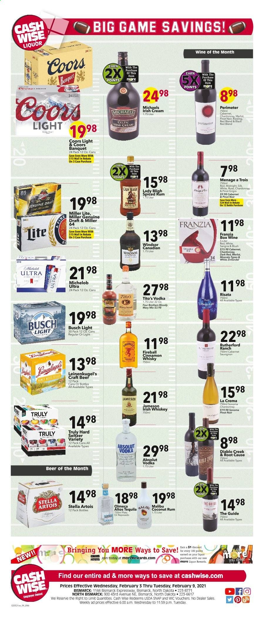 Cash Wise (MN, ND) Weekly Ad Flyer February 3 to February 9