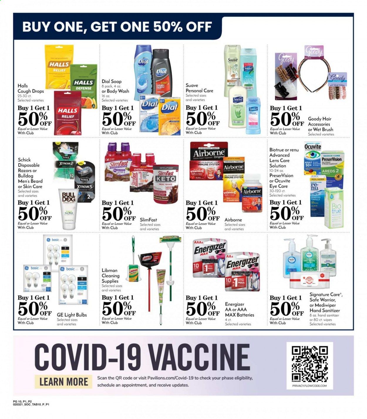 Pavilions (CA) Weekly Ad Flyer February 3 to February 9