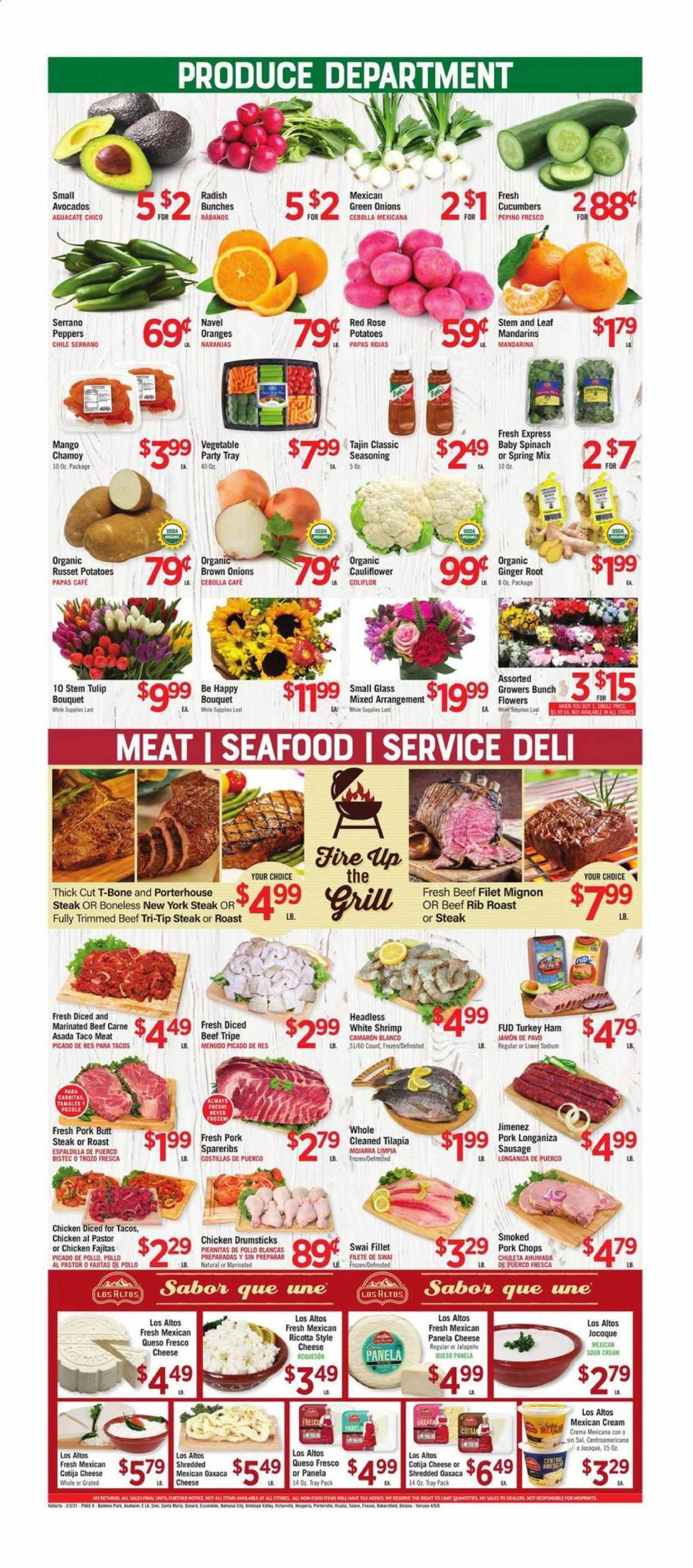 Vallarta (CA) Weekly Ad Flyer February 3 to February 9