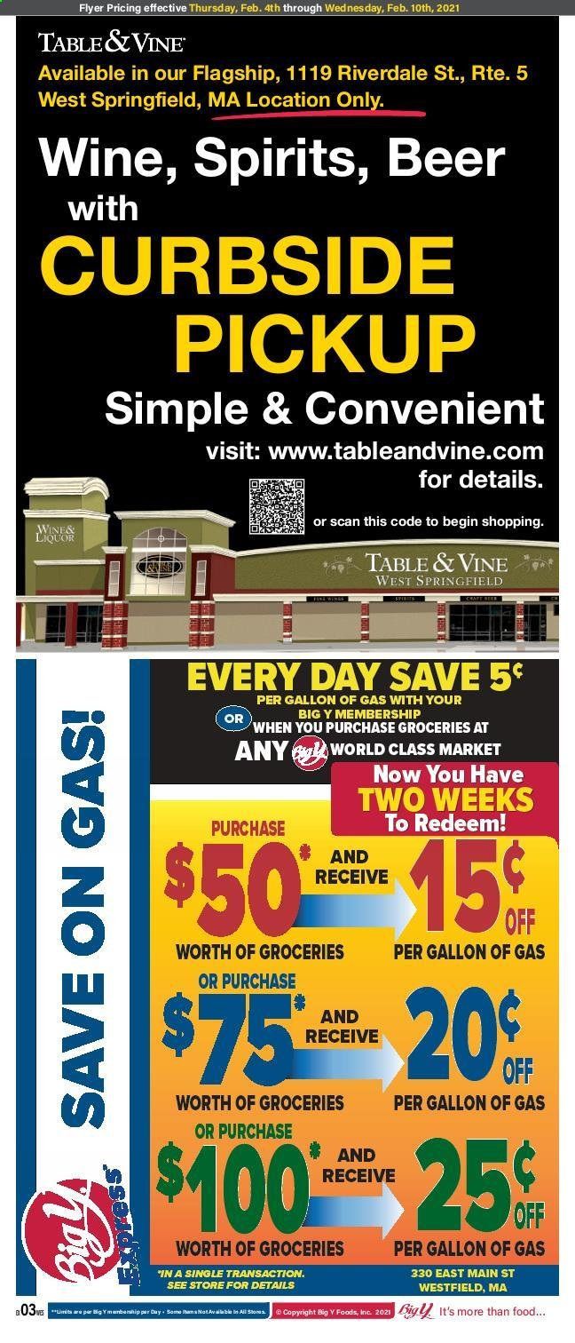 Big Y (MA) Weekly Ad Flyer February 4 to February 10