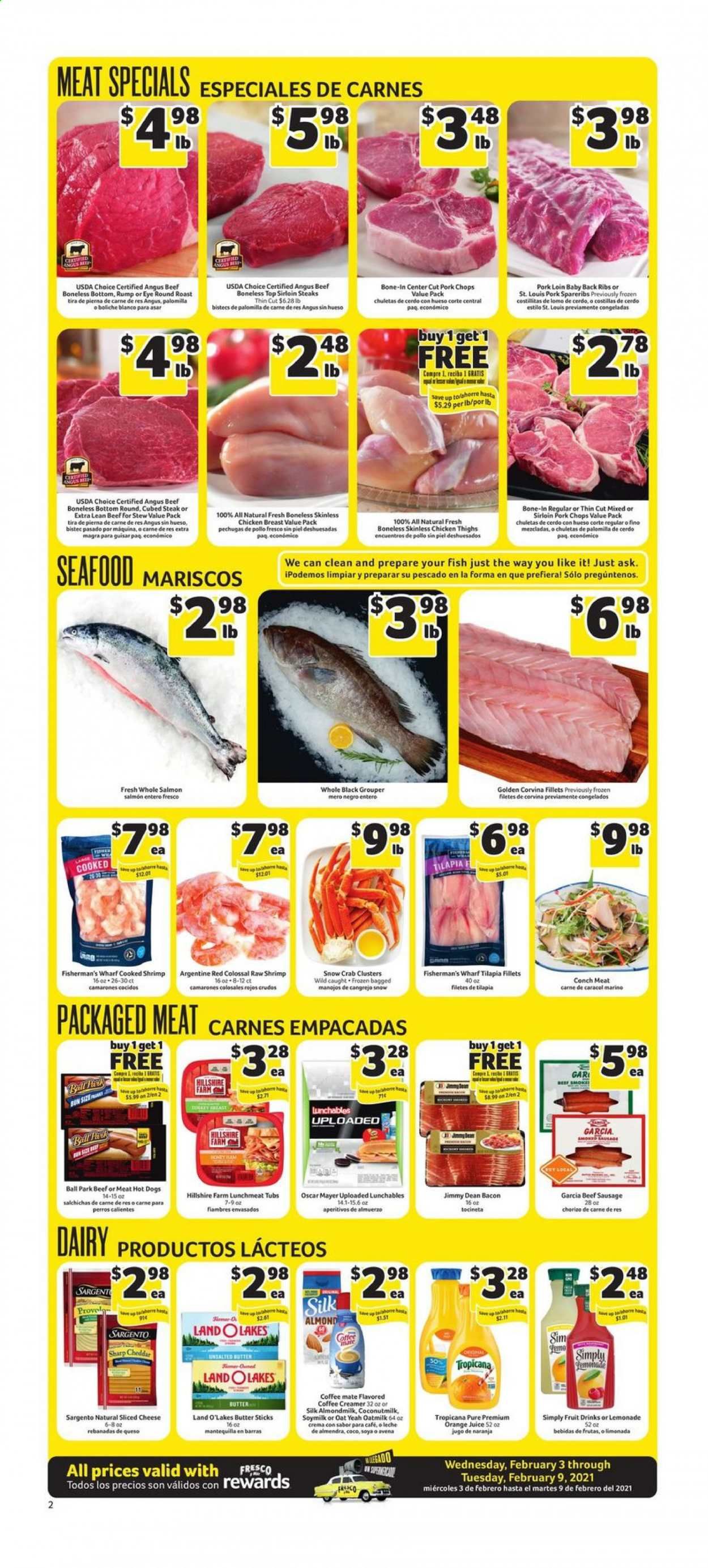 Fresco y Más Weekly Ad Flyer February 3 to February 9