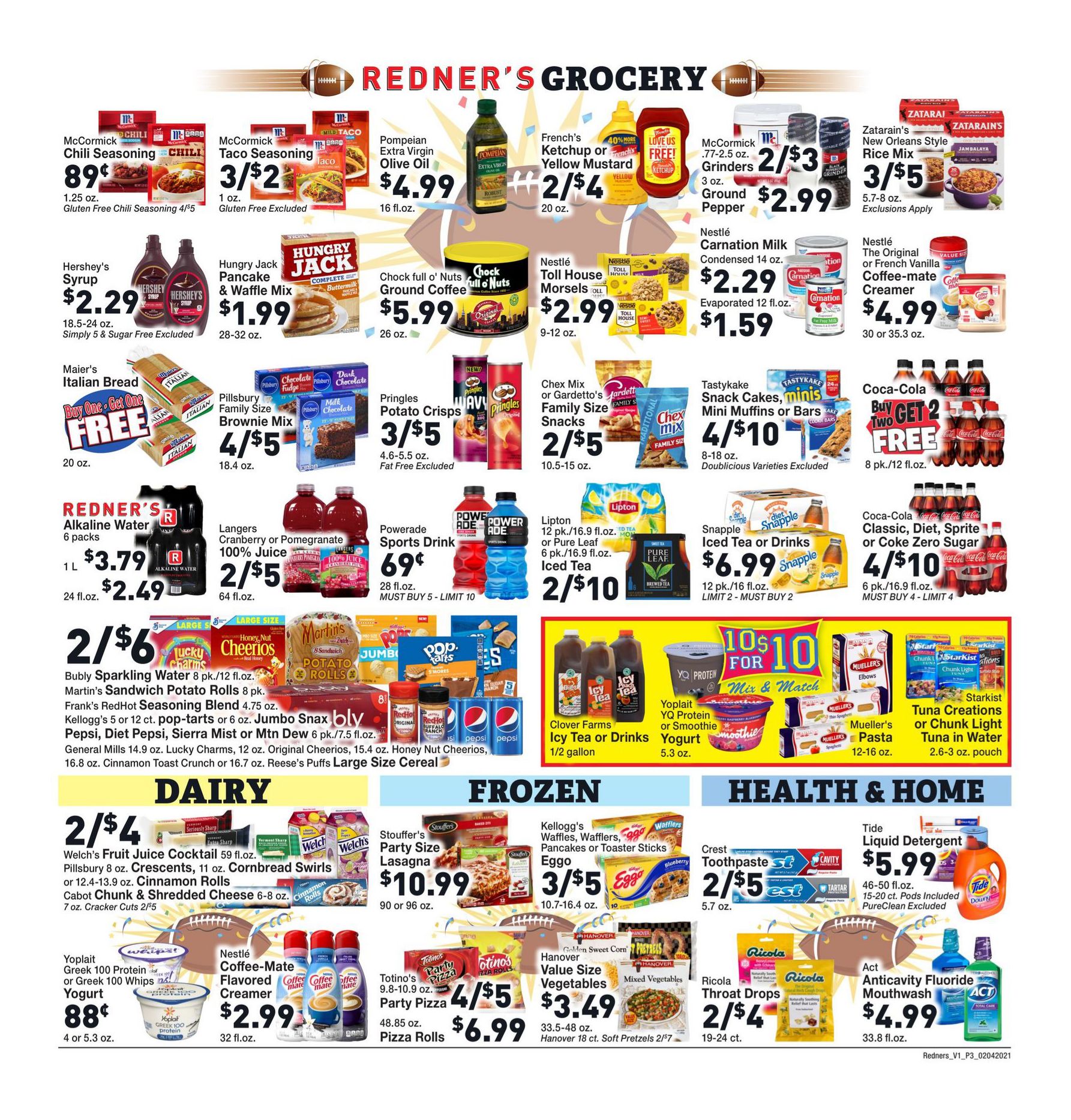 Redner's Markets Weekly Ad Flyer February 4 to February 10, 2021