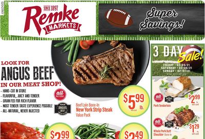 Remke Markets Big Game Day Sale Weekly Ad Flyer February 4 to February 10, 2021