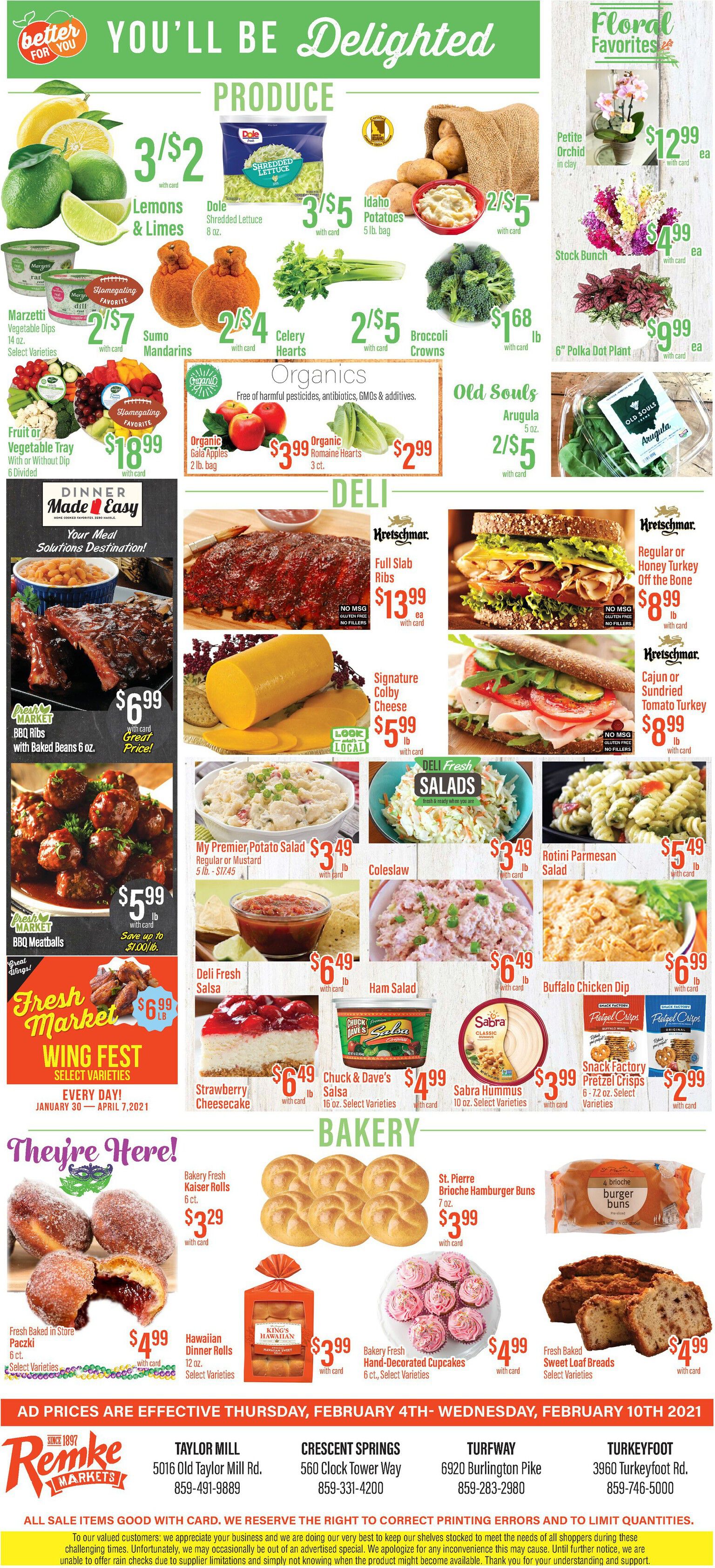 Remke Markets Big Game Day Sale Weekly Ad Flyer February 4 to February 10, 2021