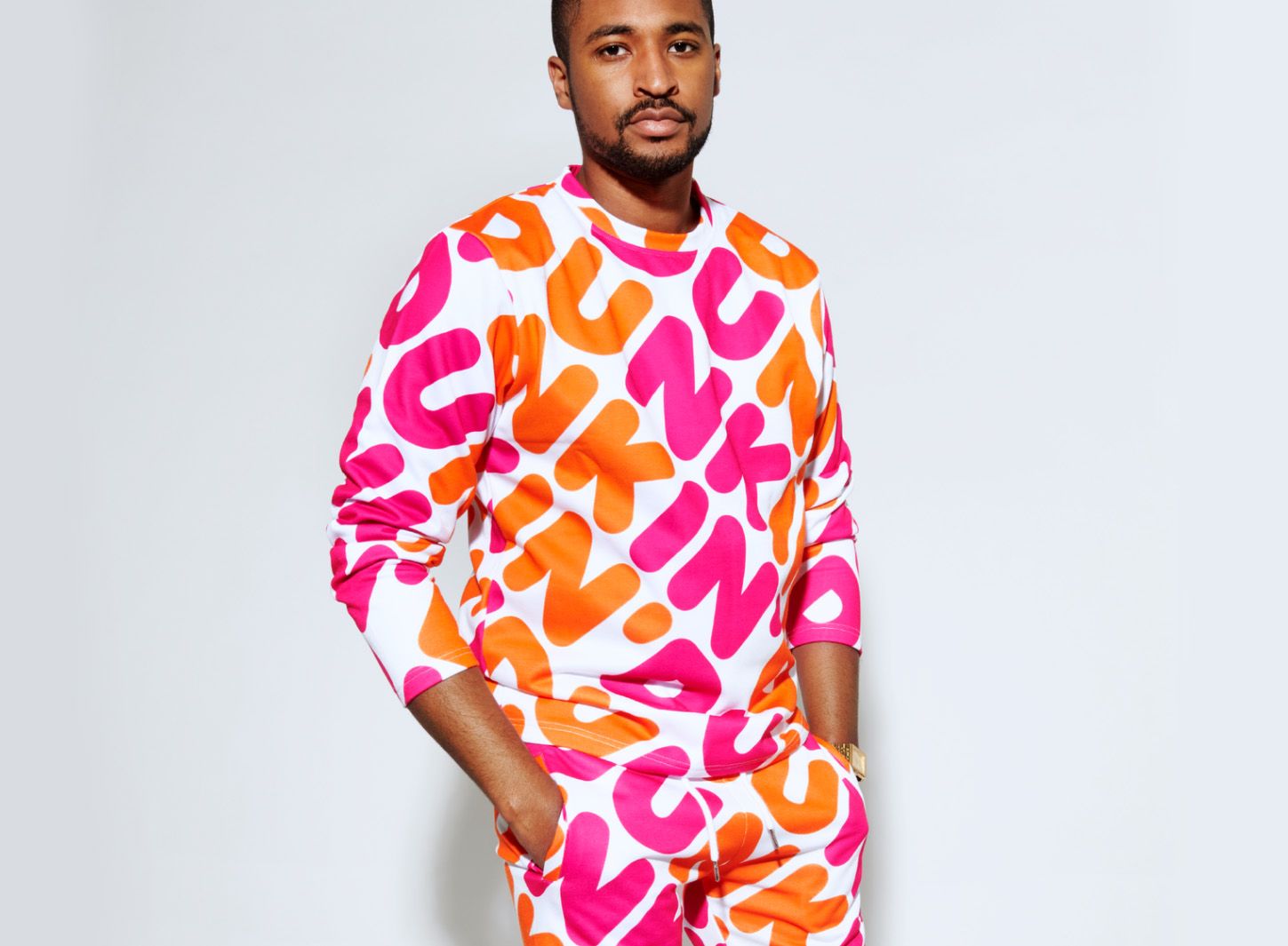 Popular Dunkin' Pattern Apparel is Back in Stock at the Dunkin' Donuts Online Shop Popular Dunkin' Pattern Apparel is Back in Stock at the Dunkin' Donuts Online Shop