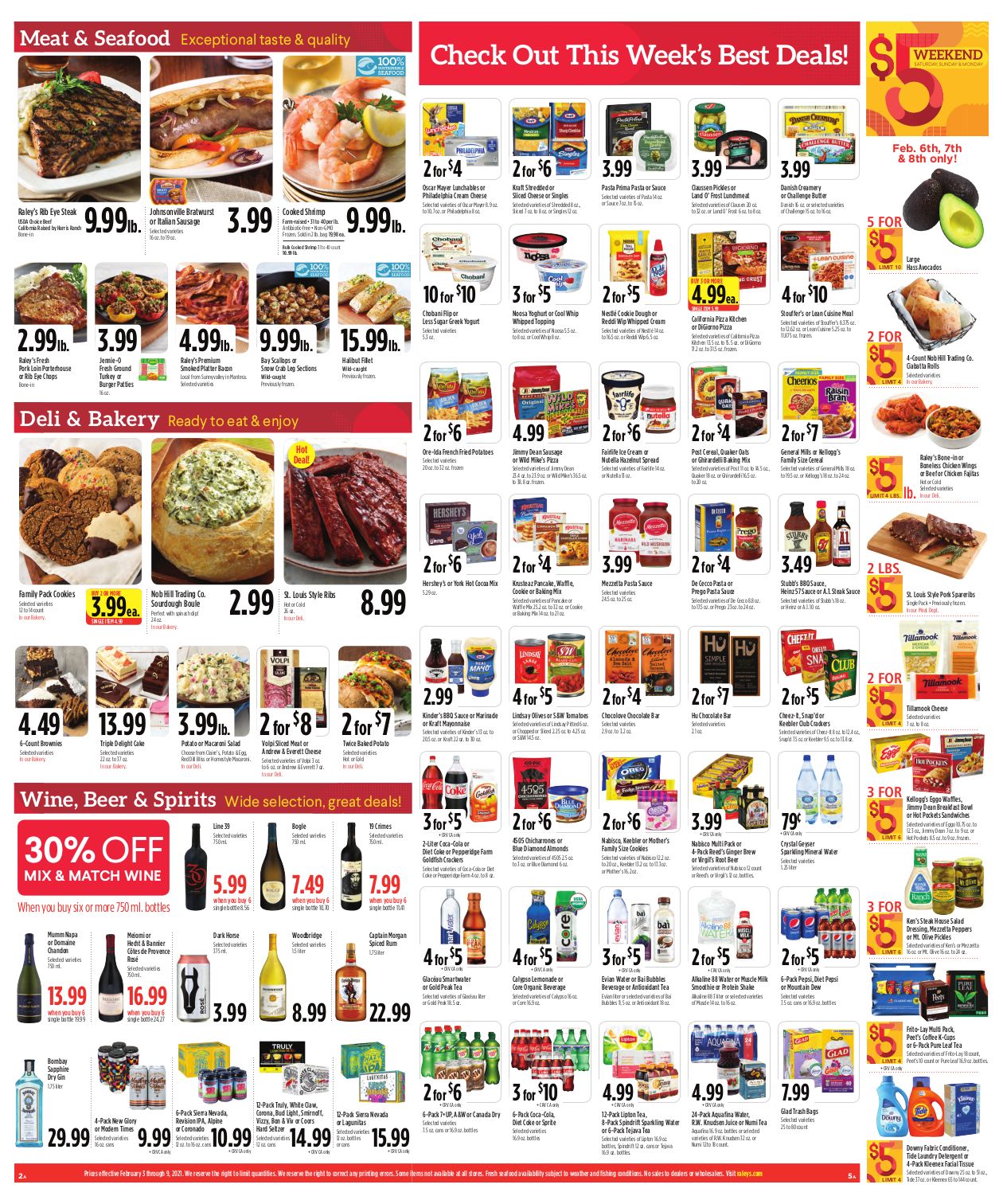 Raley's Weekly Ad Flyer February 3 to February 9, 2021
