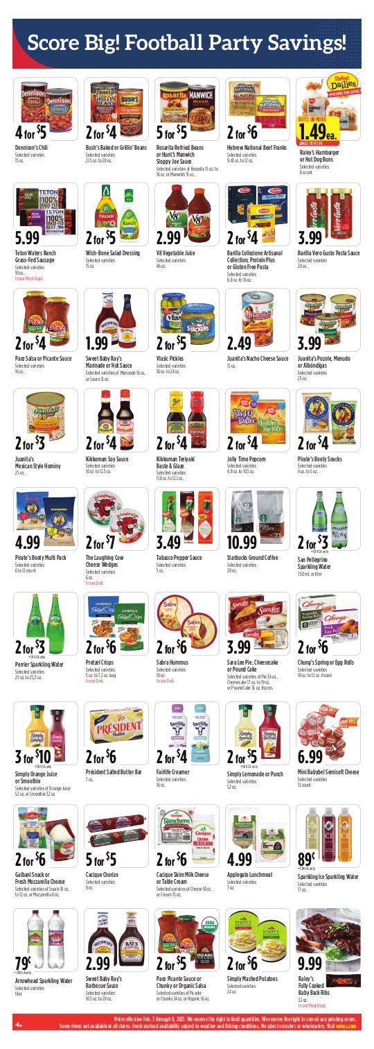 Raley's Weekly Ad Flyer February 3 to February 9, 2021