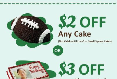 Receive $2 Off a Carvel Cake or $3 Off a Carvel Sheet Cake Through to February 18 with a New Carvel Coupon
