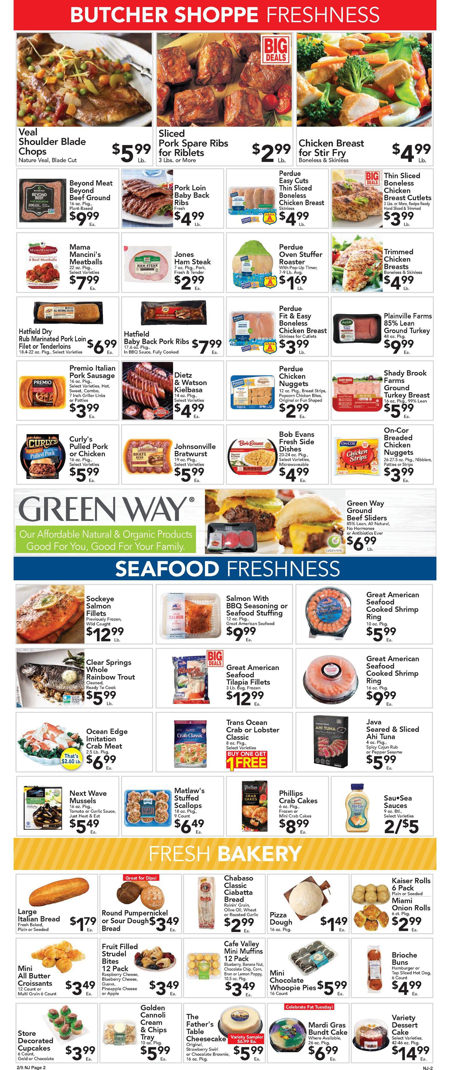 Foodtown Big Game Day Sale Weekly Ad Flyer February 5 to February 11, 2021