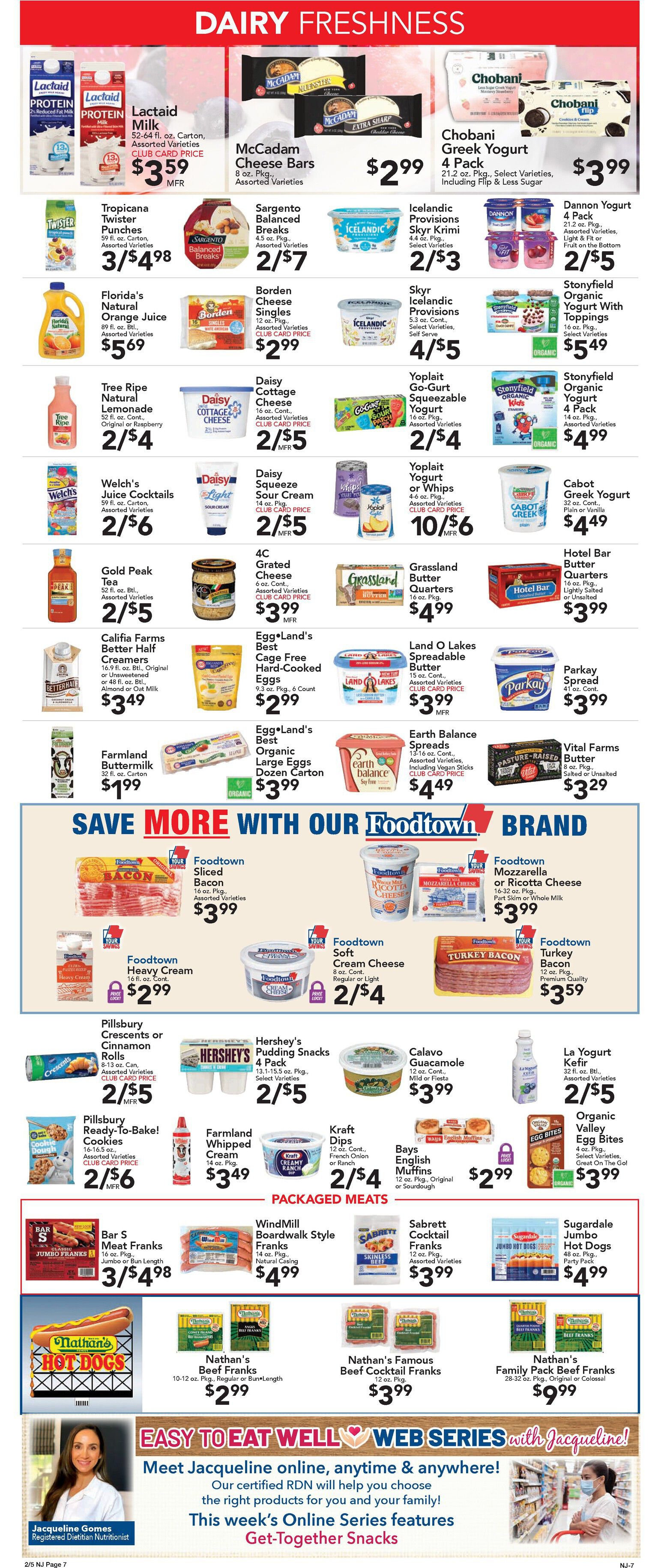 Foodtown Big Game Day Sale Weekly Ad Flyer February 5 to February 11, 2021