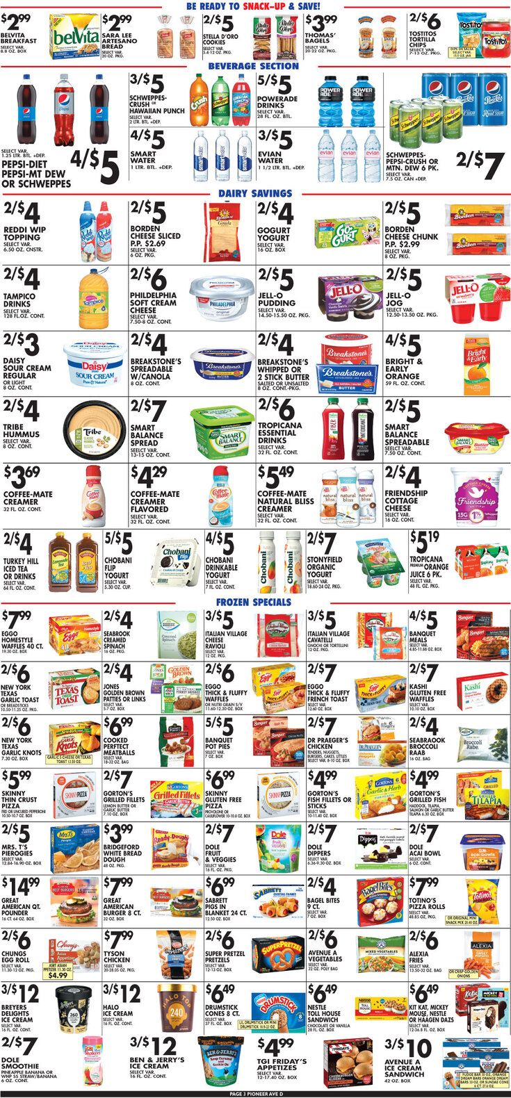 Pioneer Supermarkets Big Game Day Sale Weekly Ad Flyer February 5 to February 11, 2021