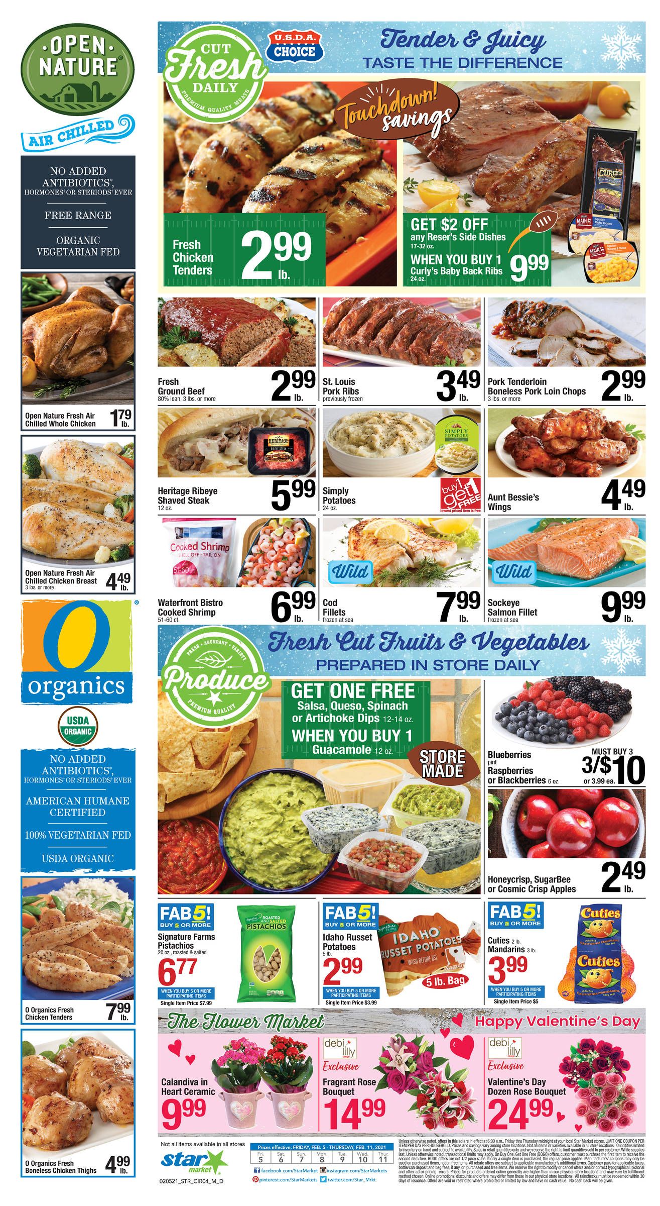 Star Market Big Game Day Sale Weekly Ad Flyer February 5 to February 11, 2021