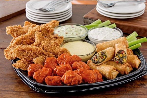 Customize a Chili's Triple Dipper Party Platter and Get a Free Platter of Chips & Salsa This Weekend Only Customize a Chili's Triple Dipper Party Platter and Get a Free Platter of Chips & Salsa This Weekend Only