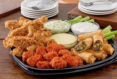 Customize a Chili's Triple Dipper Party Platter and Get a Free Platter of Chips & Salsa This Weekend Only