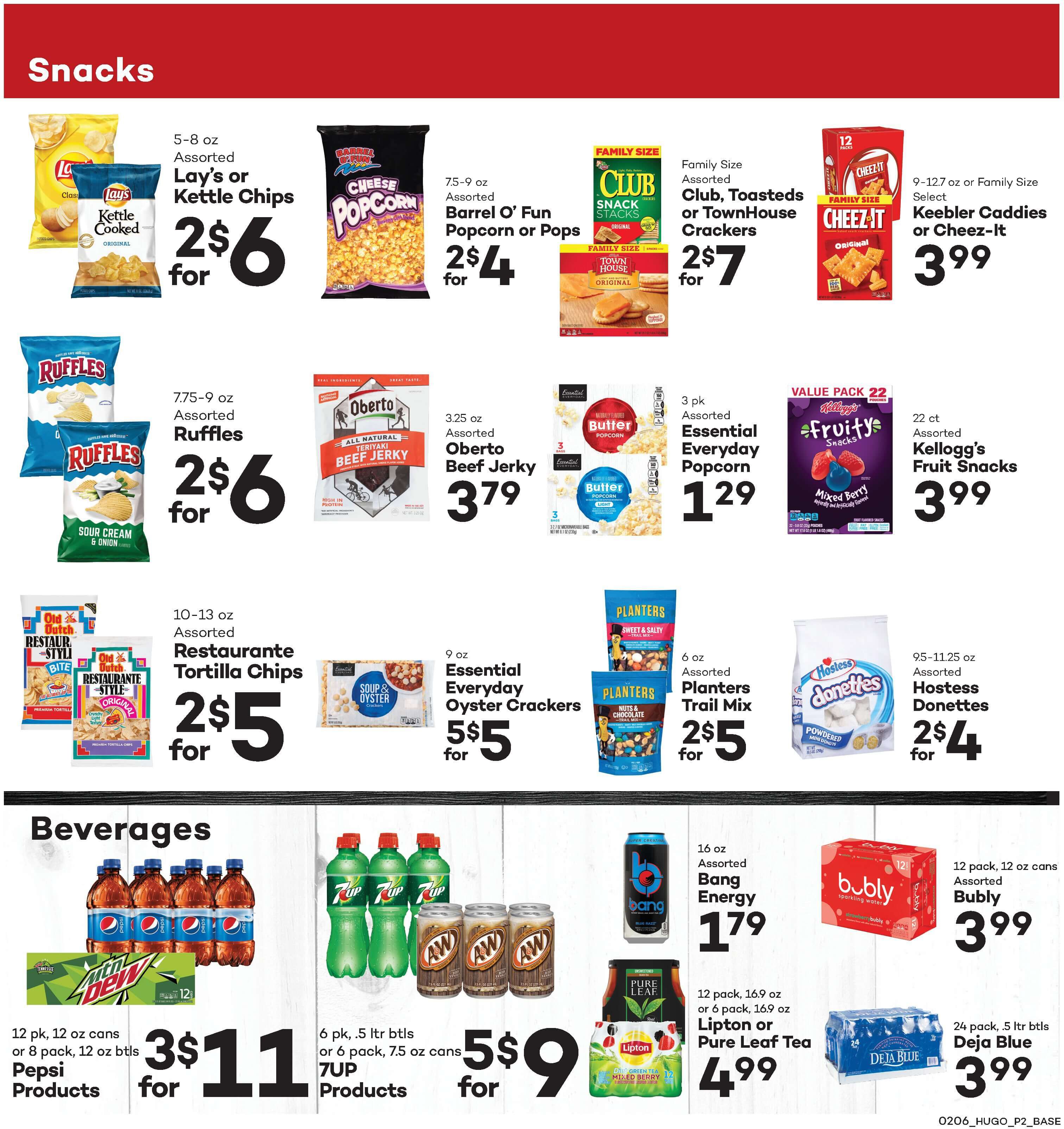 Hugo's Family Marketplace Valentine's Day Sale Weekly Ad Flyer February 6 to February 12, 2021