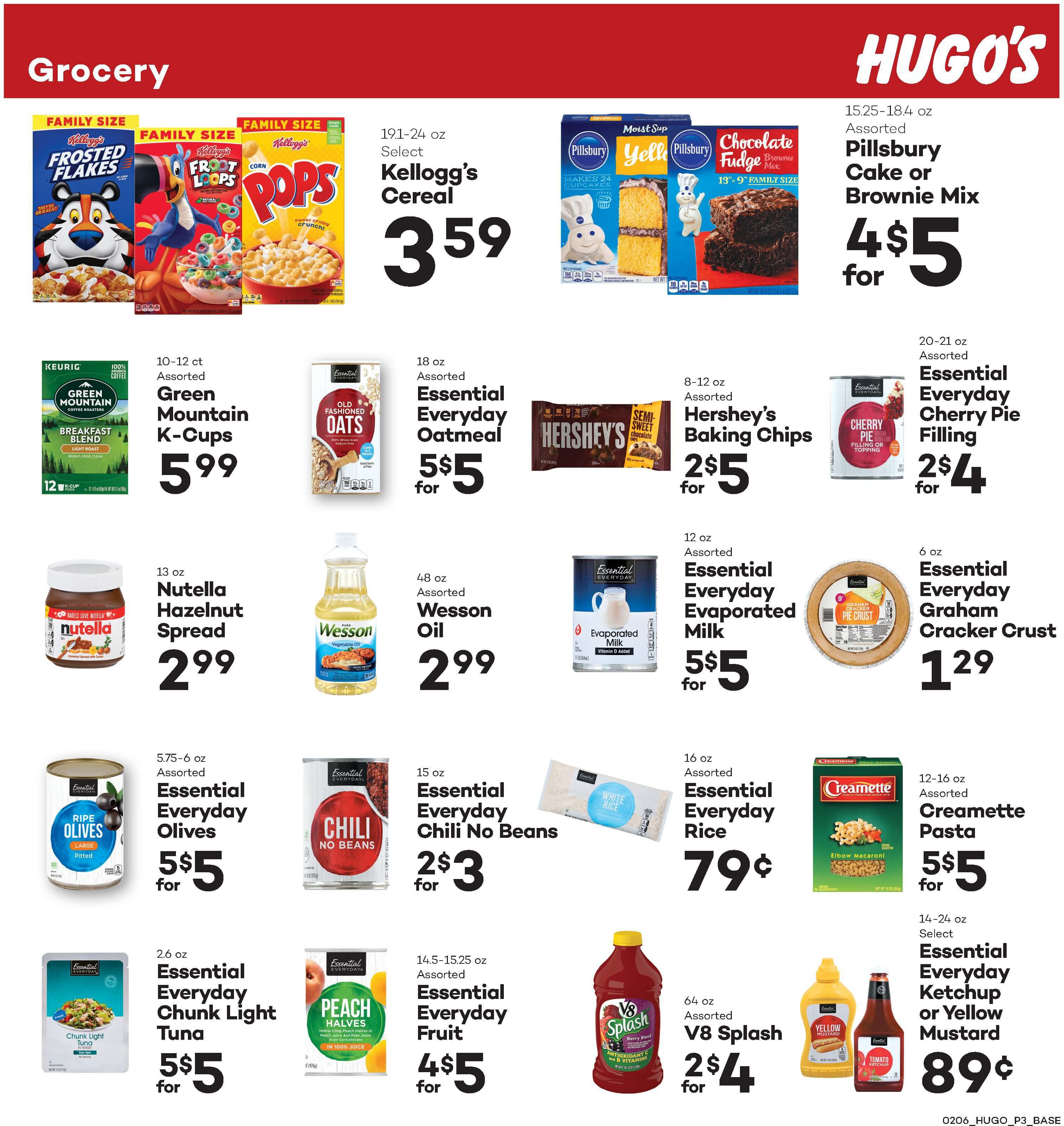 Hugo's Family Marketplace Valentine's Day Sale Weekly Ad Flyer February 6 to February 12, 2021