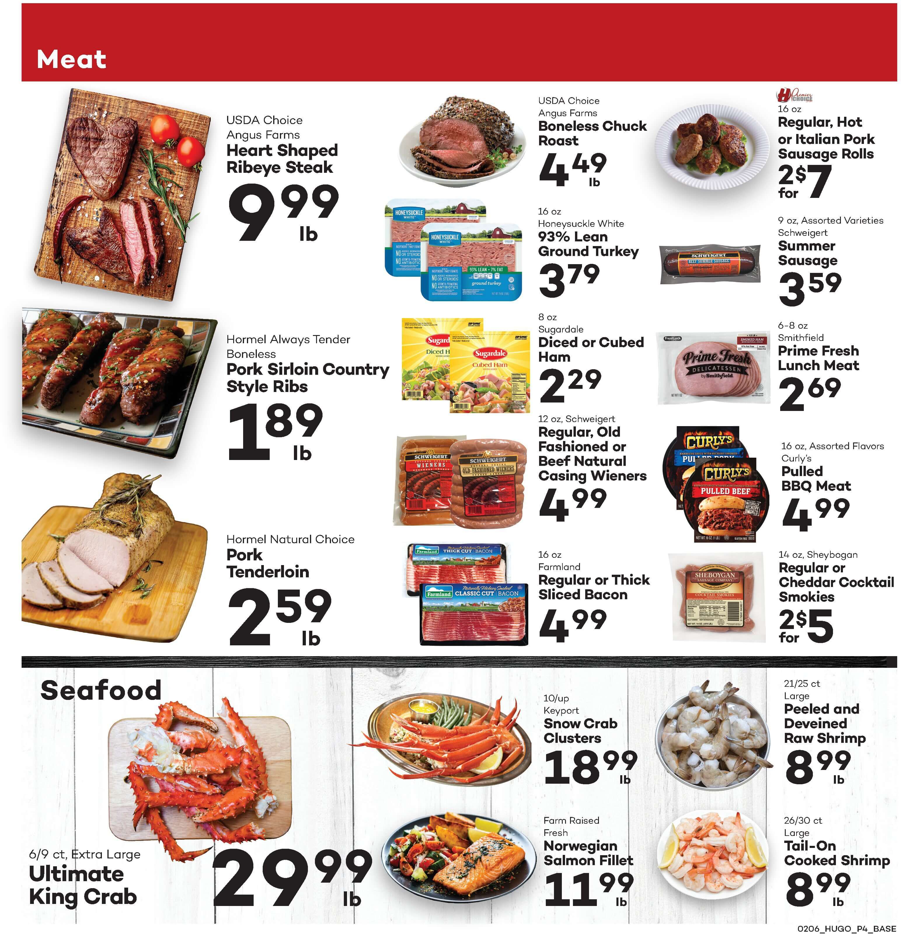 Hugo's Family Marketplace Valentine's Day Sale Weekly Ad Flyer February 6 to February 12, 2021