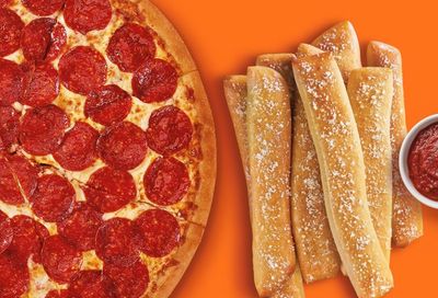 Buy a Pizza and Get a Free Order of Crazy Bread from Little Caesars on February 6 and 7
