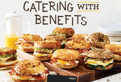 Order Catering from Einstein Bros. Bagels and Get a Free Amazon Gift Card Through to March 31