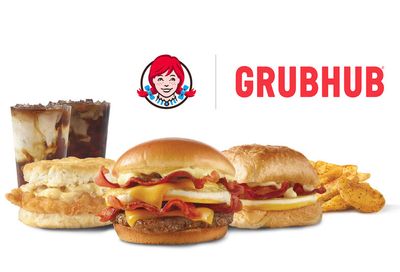 On February 7, Get a $0 Delivery Fee When You Purchase a $15+ Wendy's Order Using Grubhub