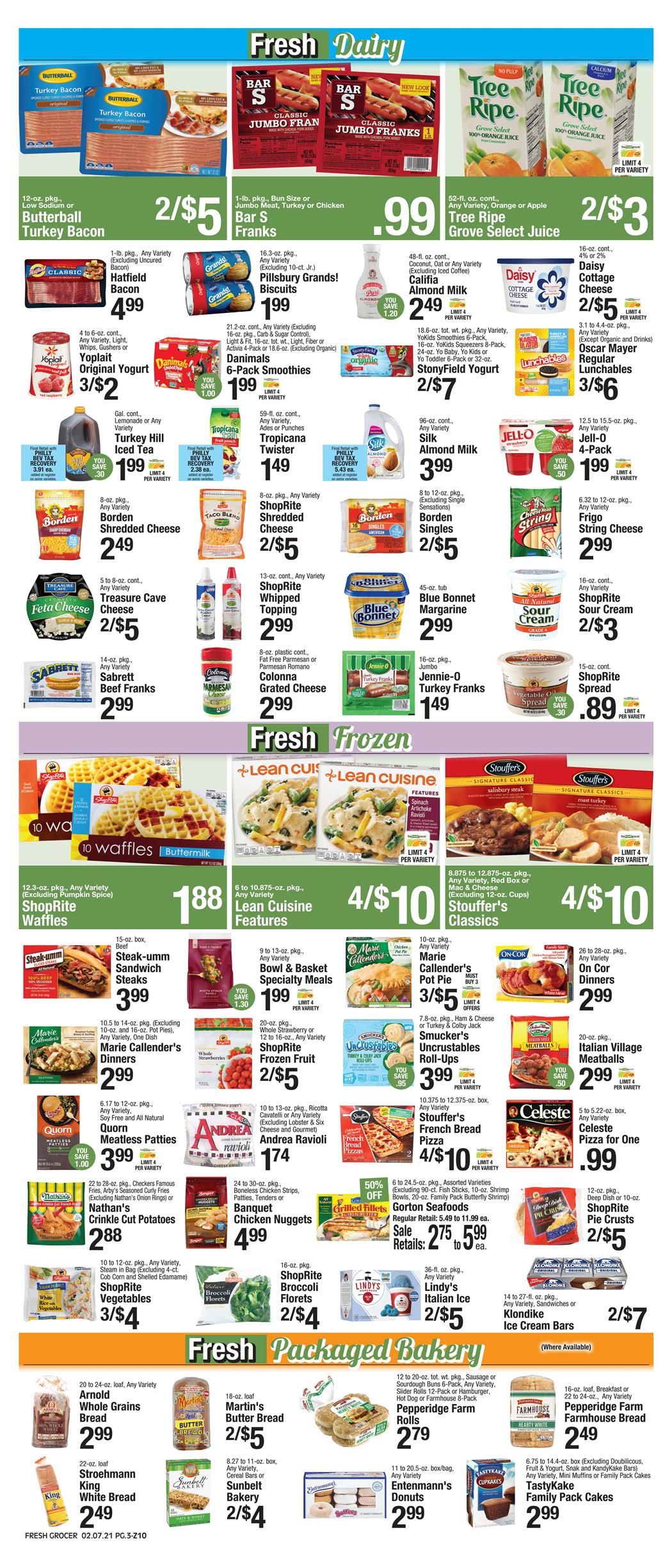 The Fresh Grocer Weekly Ad Flyer February 7 to February 13, 2021