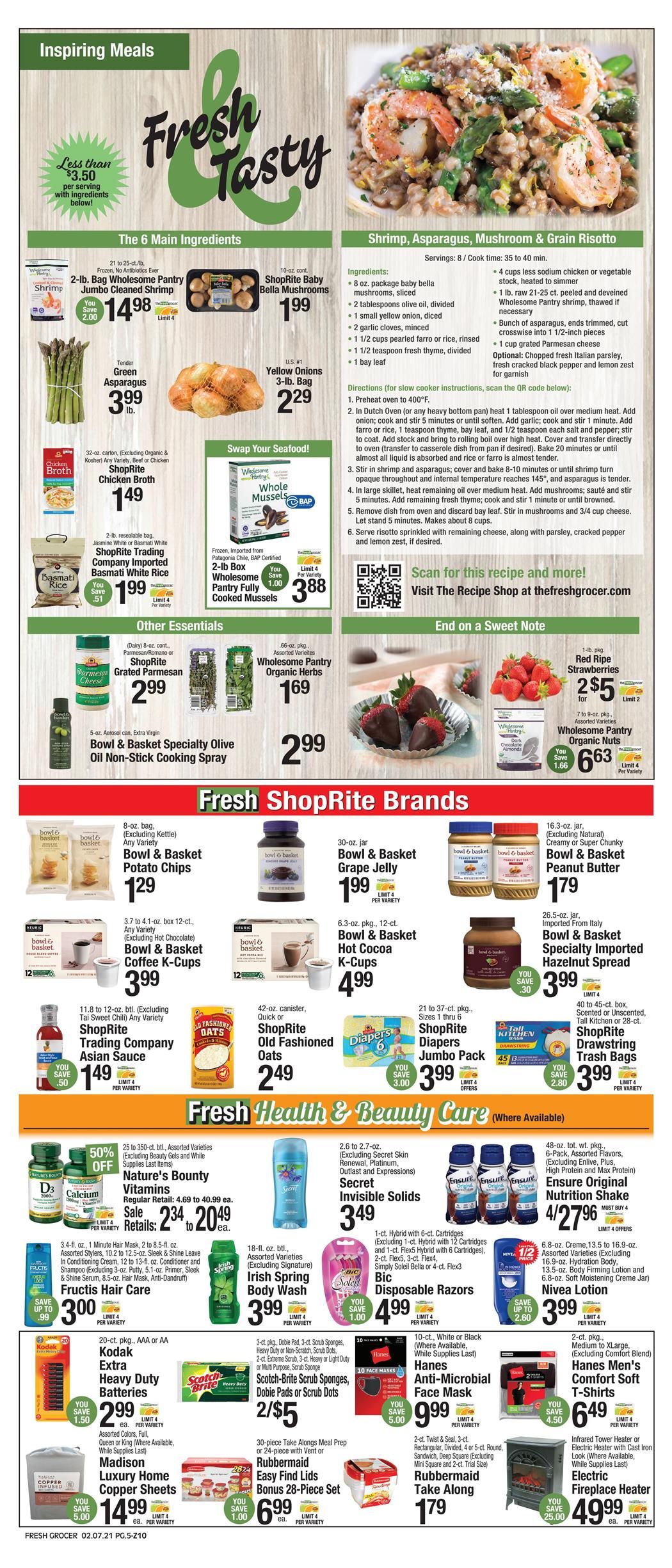 The Fresh Grocer Weekly Ad Flyer February 7 to February 13, 2021