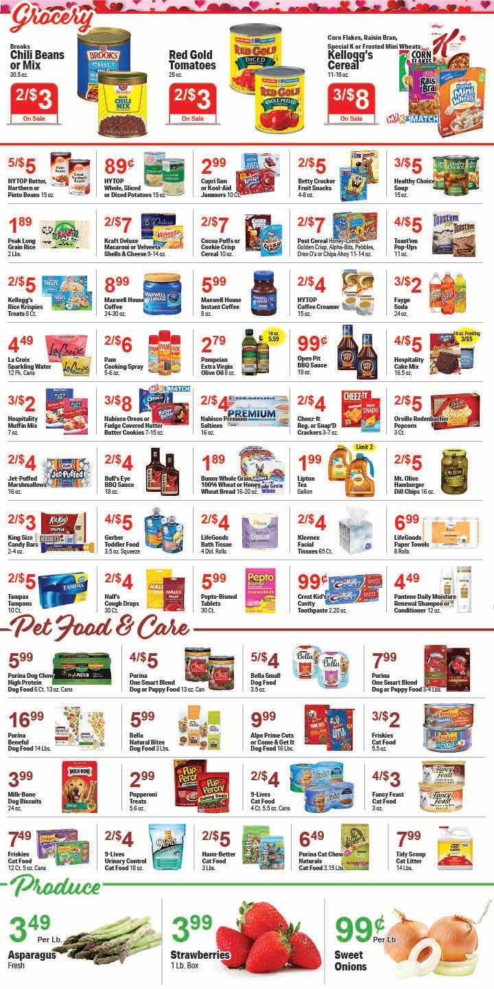 Wesselman's Valentine's Day Sale Weekly Ad Flyer February 7 to February 13, 2021