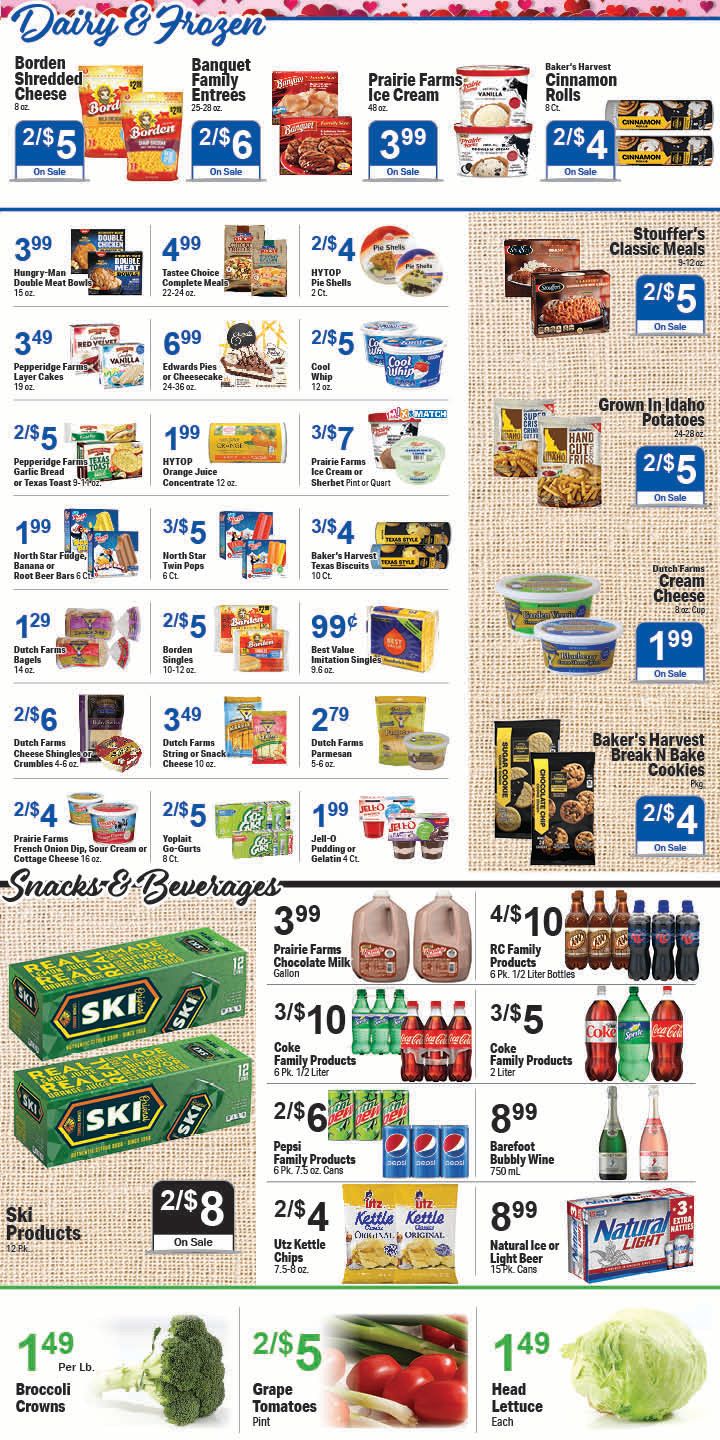 Wesselman's Valentine's Day Sale Weekly Ad Flyer February 7 to February 13, 2021
