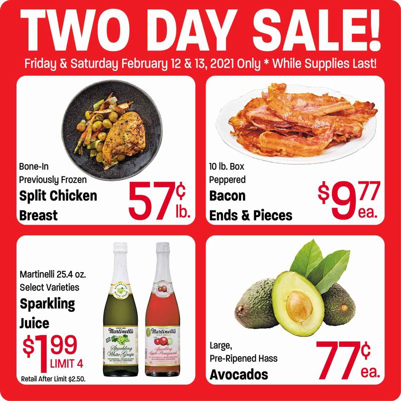 Ridley's Family Market Valentine's Day Sale Weekly Ad Flyer February 9 to February 15, 2021