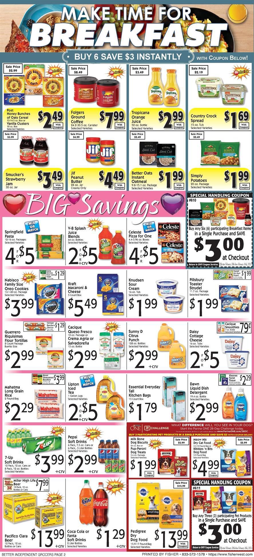 Carnival Supermarket Valentine's Day Sale Weekly Ad Flyer February 9 to February 15, 2021
