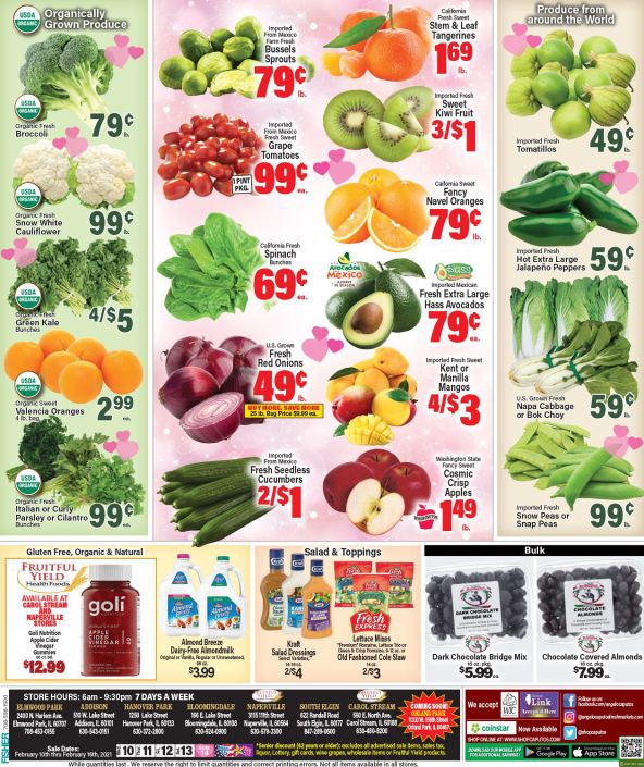 Angelo Caputo's Valentine's Day Sale Weekly Ad Flyer February 10 to February 16, 2021