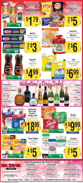 Big Saver Foods Valentine's Day Sale Weekly Ad Flyer February 10 to February 16, 2021