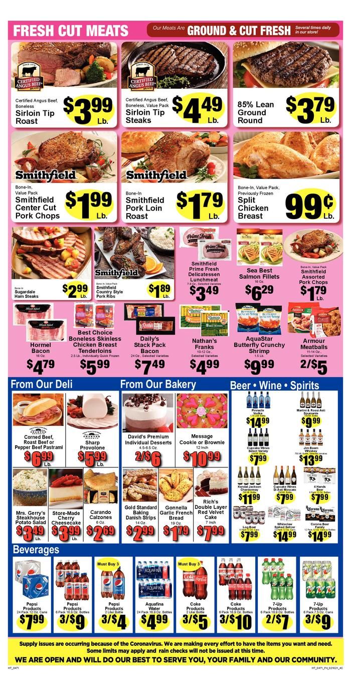 C&R Market Valentine's Day Sale Weekly Ad Flyer February 10 to February 16, 2021