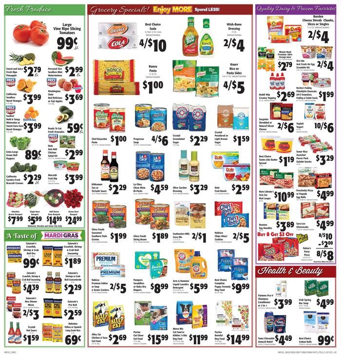 E.W. James & Sons Valentine's Day Sale Weekly Ad Flyer February 10 to February 16, 2021
