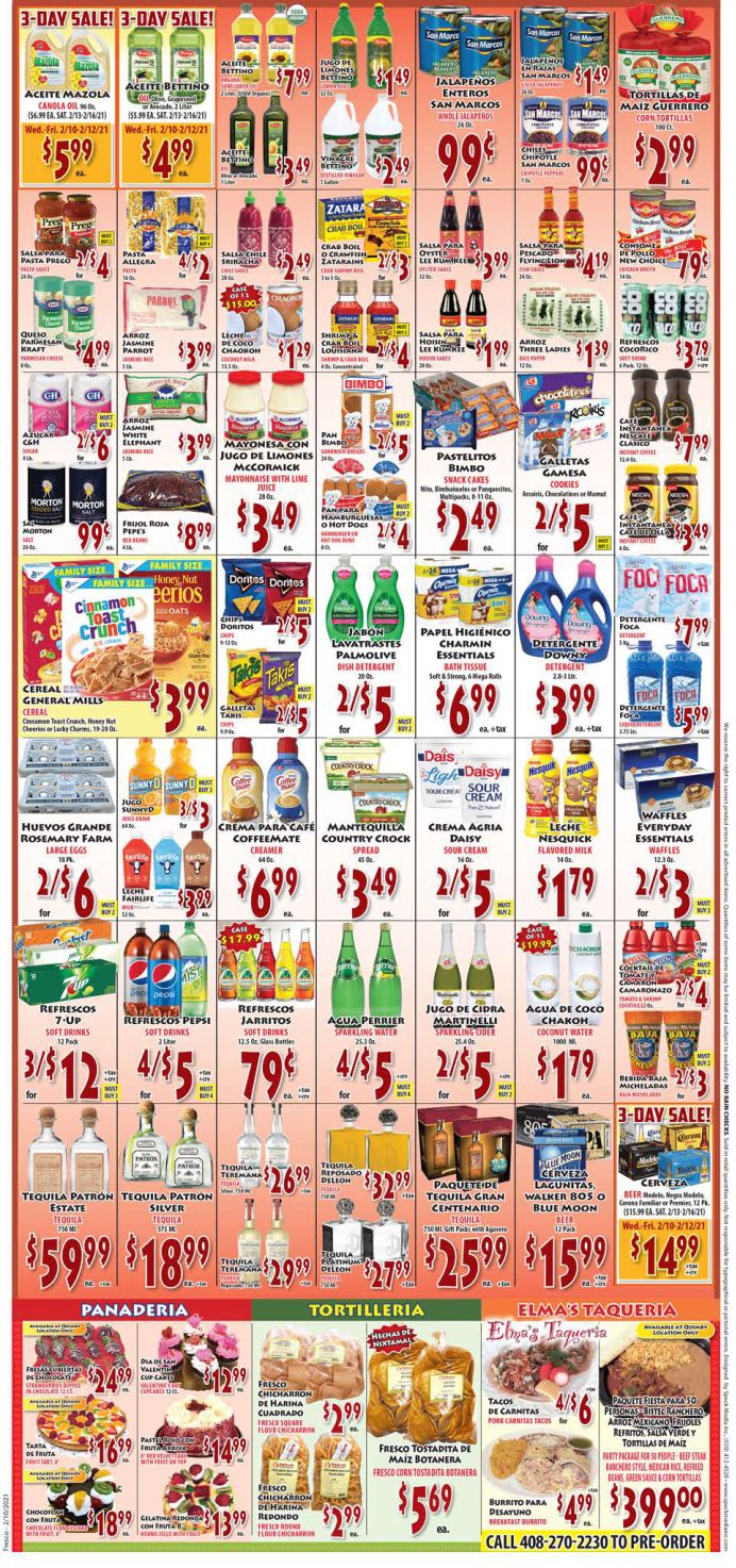 Fresco Supermarket Lunar New Year Sale Weekly Ad Flyer February 10 to February 16, 2021