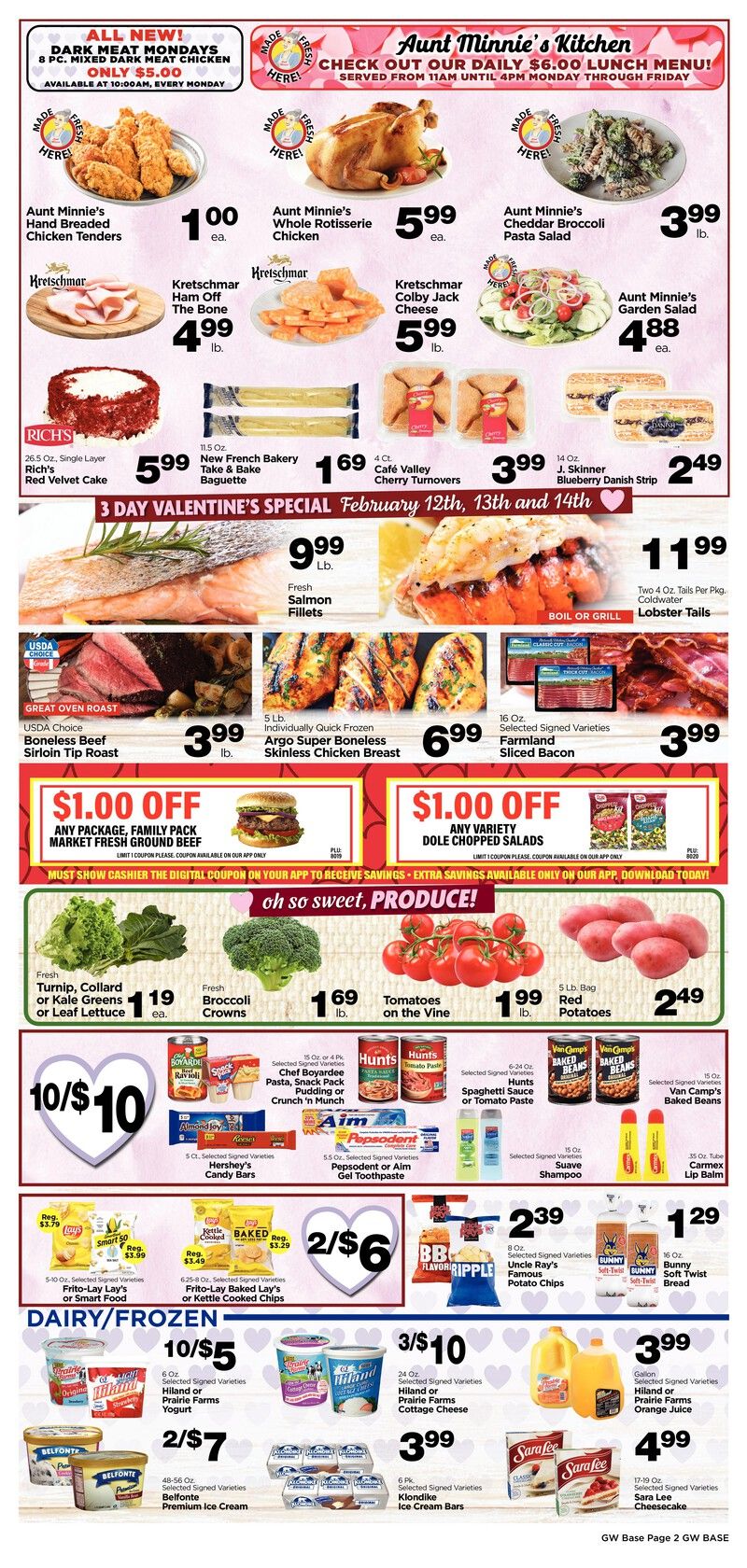 G&W Foods Valentine's Day Sale Weekly Ad Flyer February 10 to February 23, 2021