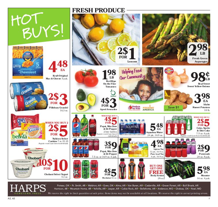 Harps Food Stores Weekly Ad Flyer February 10 to February 23, 2021