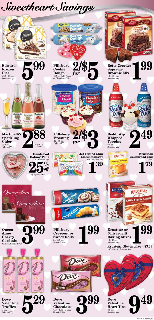 Harvest Foods Valentine's Day Sale Weekly Ad Flyer February 10 to February 16, 2021