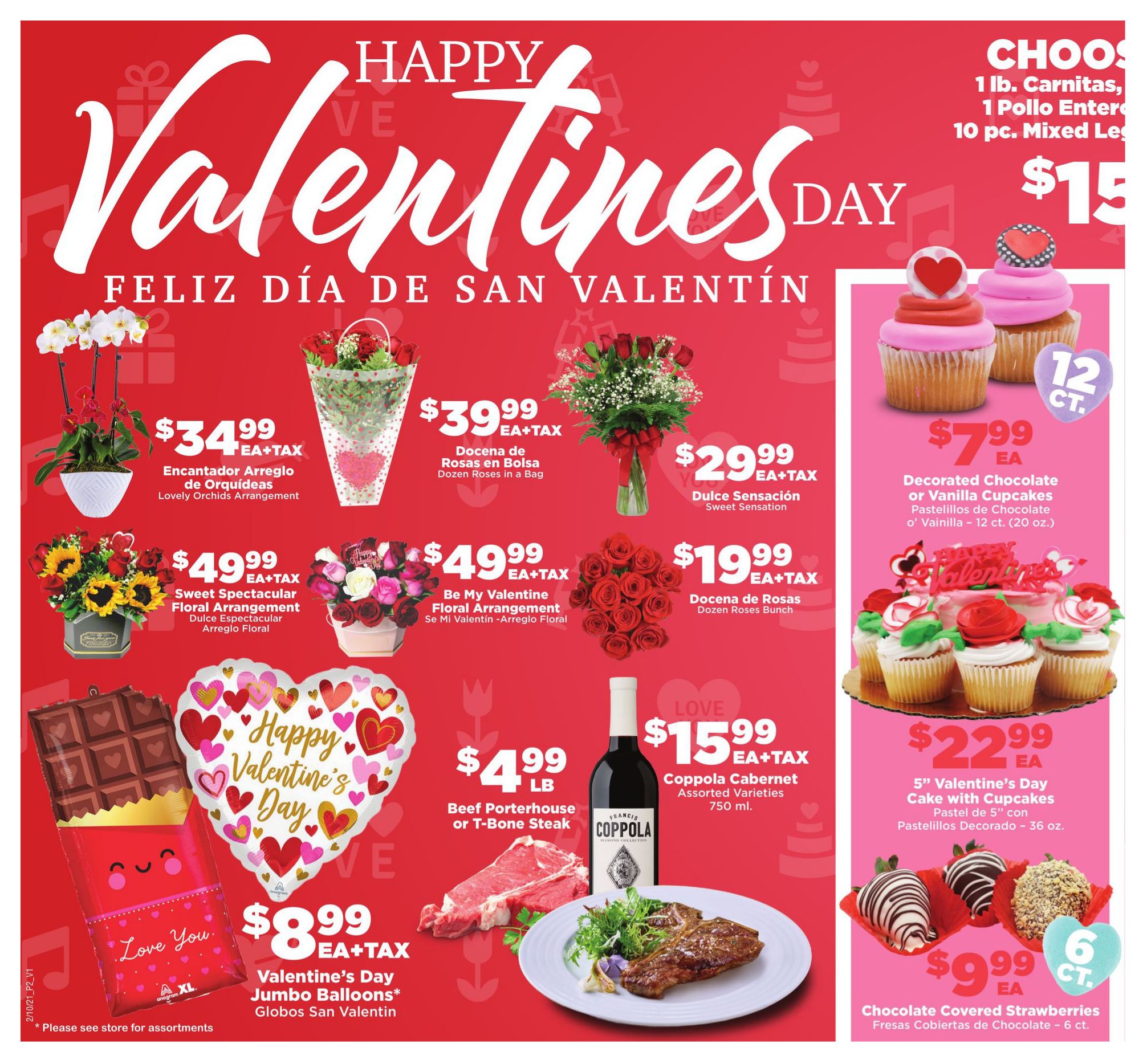 Northgate Market Valentine's Day Sale Weekly Ad Flyer February 10 to February 16, 2021