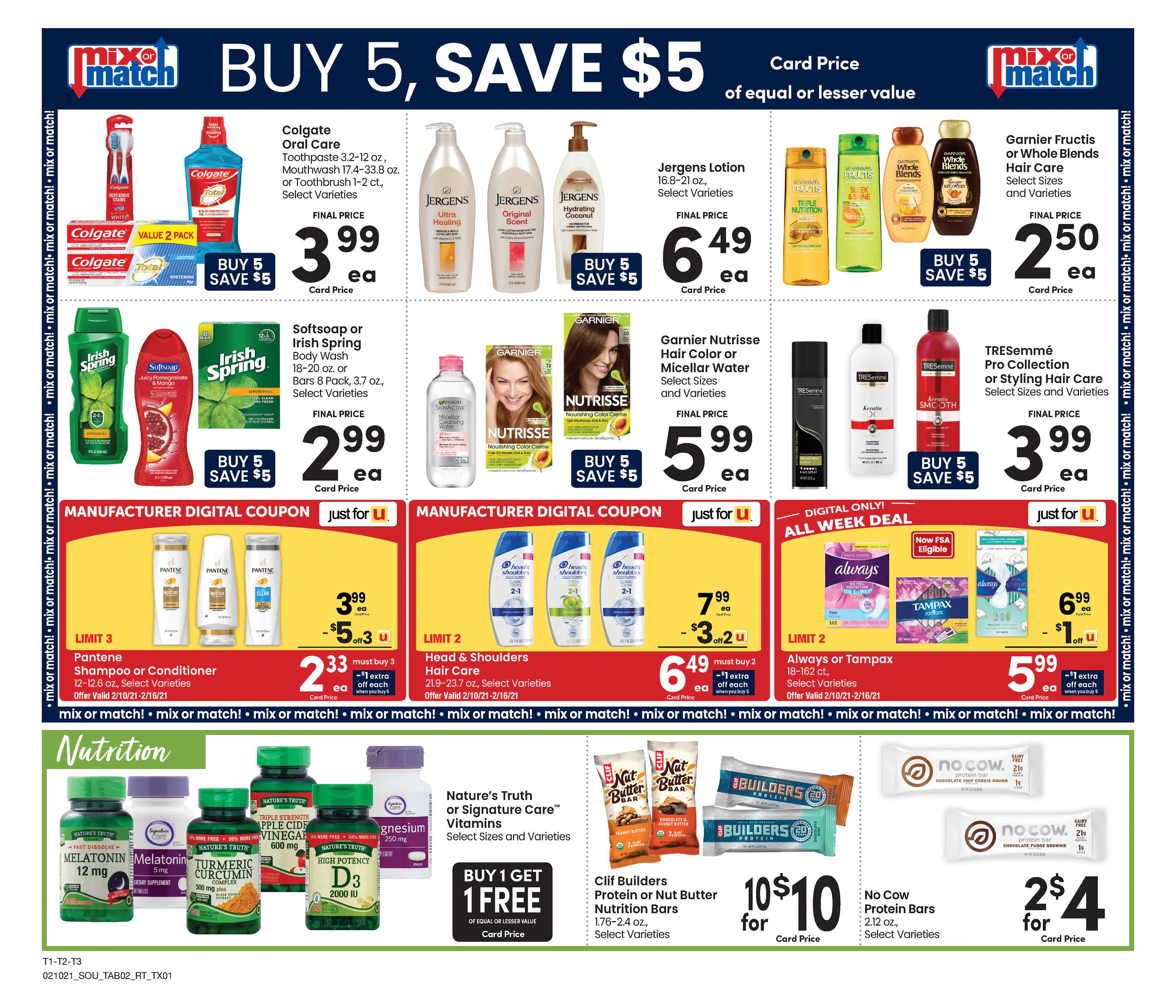 Randalls Valentine's Day Sale Weekly Ad Flyer February 10 to February 16, 2021