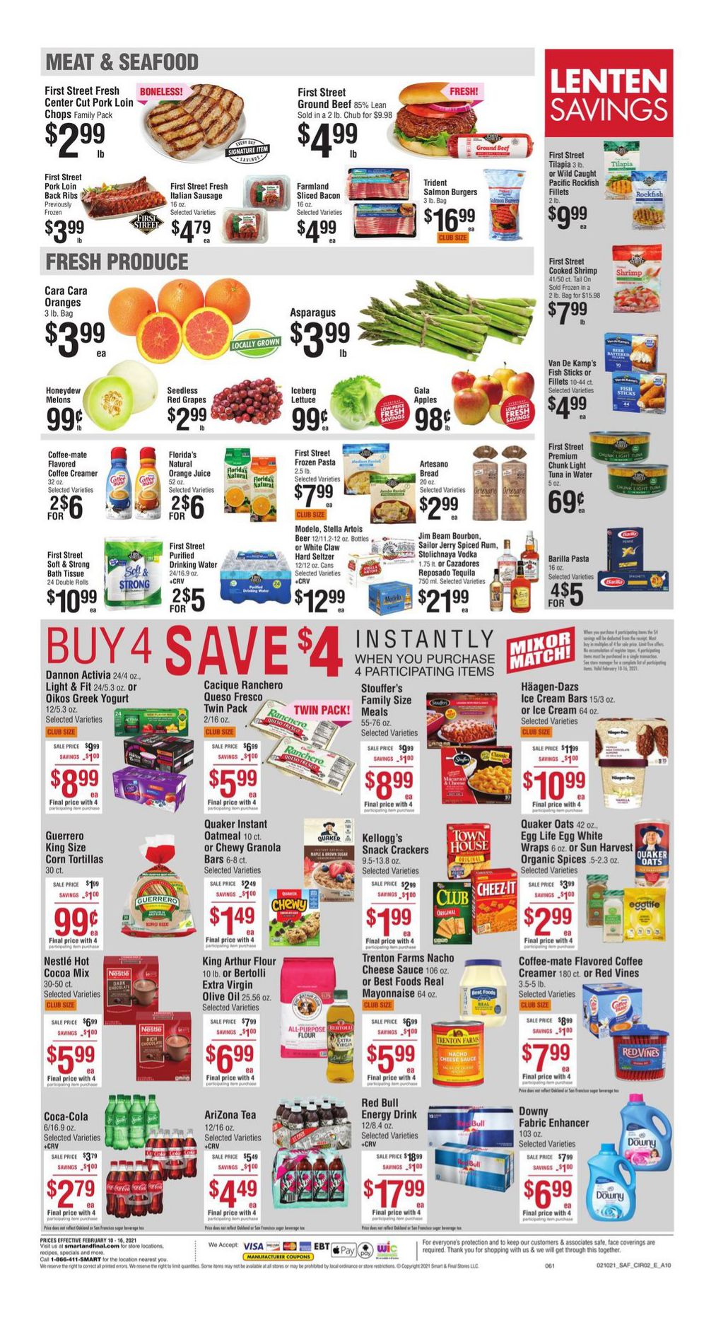 Smart & Final Valentine's Day Sale Weekly Ad Flyer February 10 to February 16, 2021