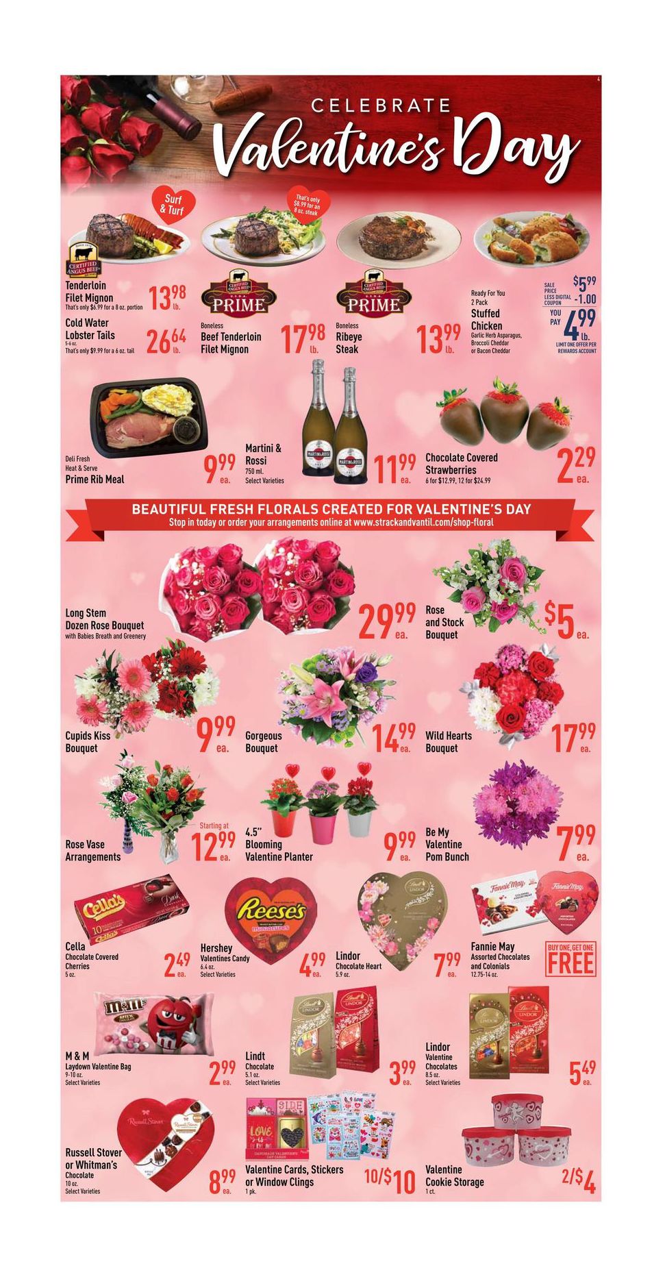 Strack & Van Til Valentine's Day Sale Weekly Ad Flyer February 10 to February 16, 2021