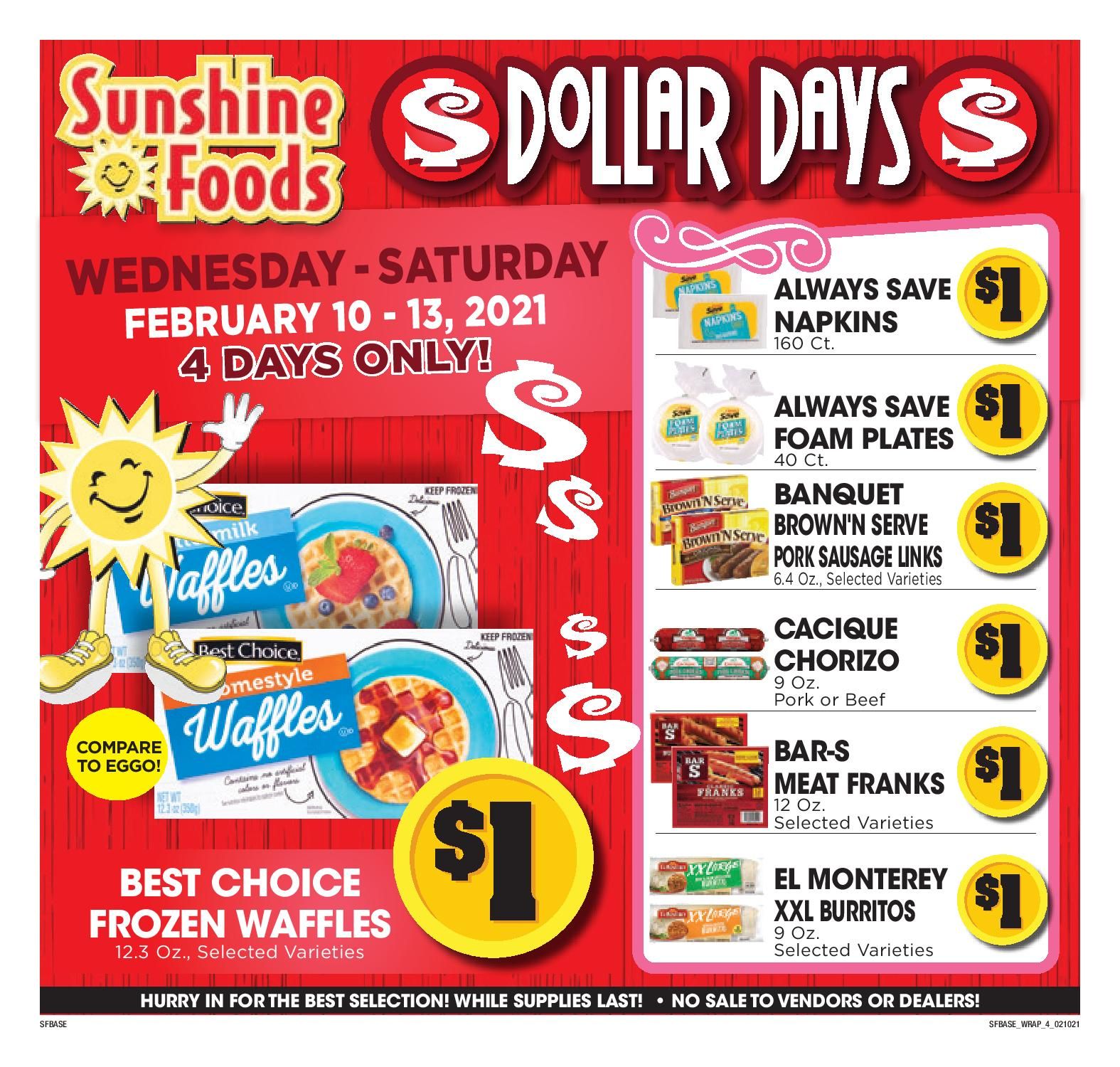 Sunshine Foods Valentine's Day Sale Weekly Ad Flyer February 10 to February 16, 2021