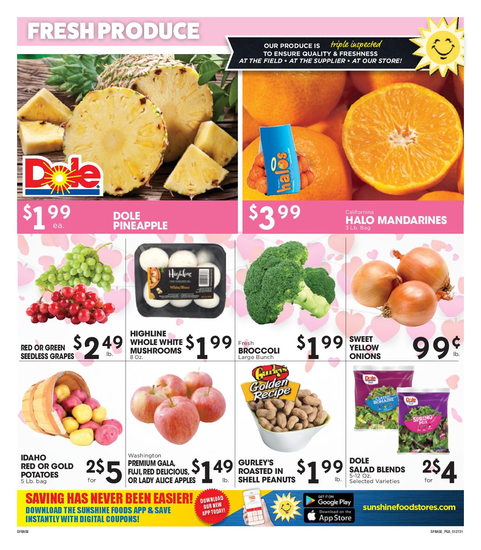 Sunshine Foods Valentine's Day Sale Weekly Ad Flyer February 10 to February 16, 2021
